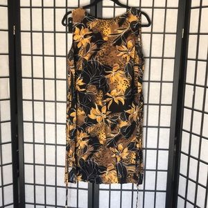 Vintage Floral Print Dress by Impressions